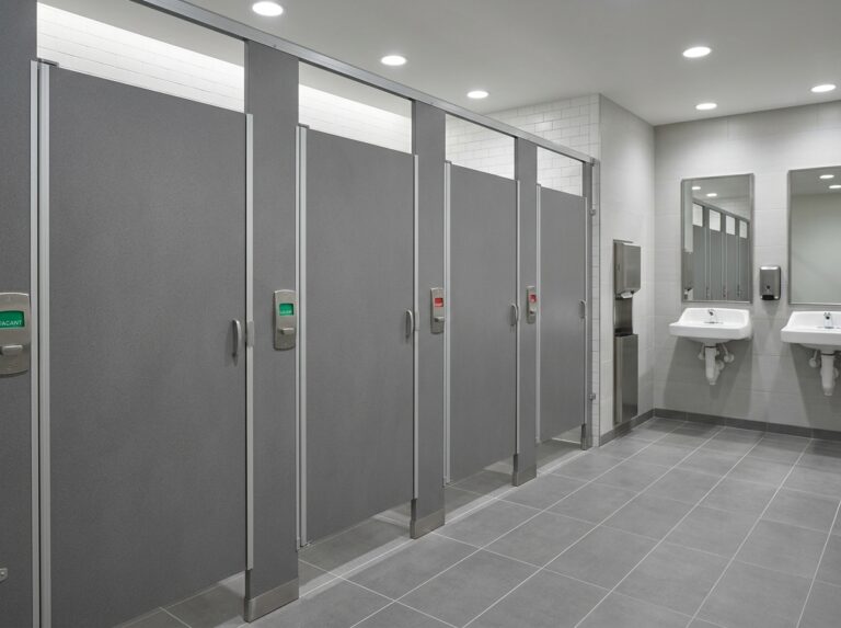 Vách ngăn vệ sinh Compact Vách Ngăn Vệ Sinh Compact Tại Quảng Ngãi Bền Đẹp